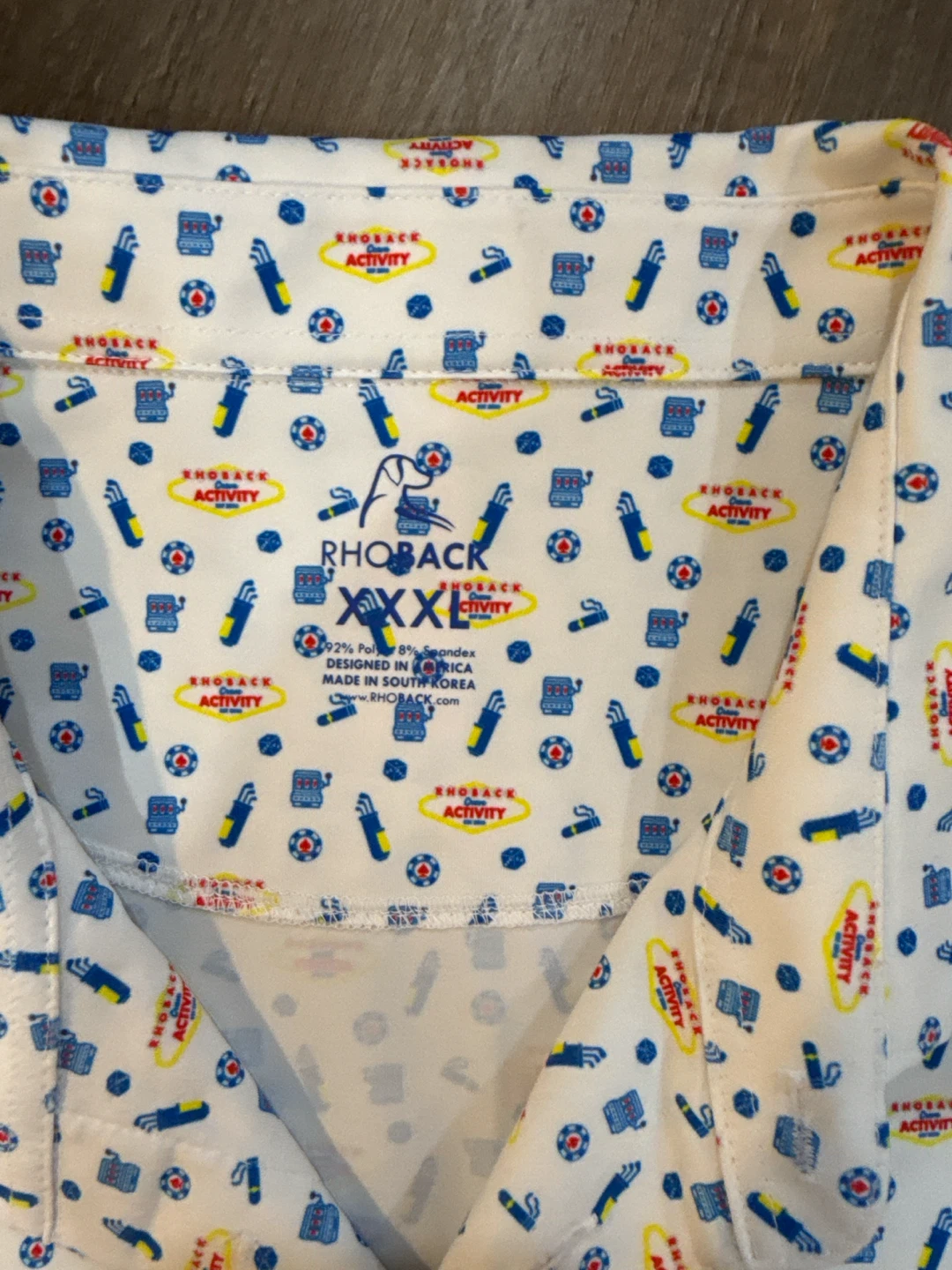Rhoback Activity Polo Shirt XXXL - photo 2