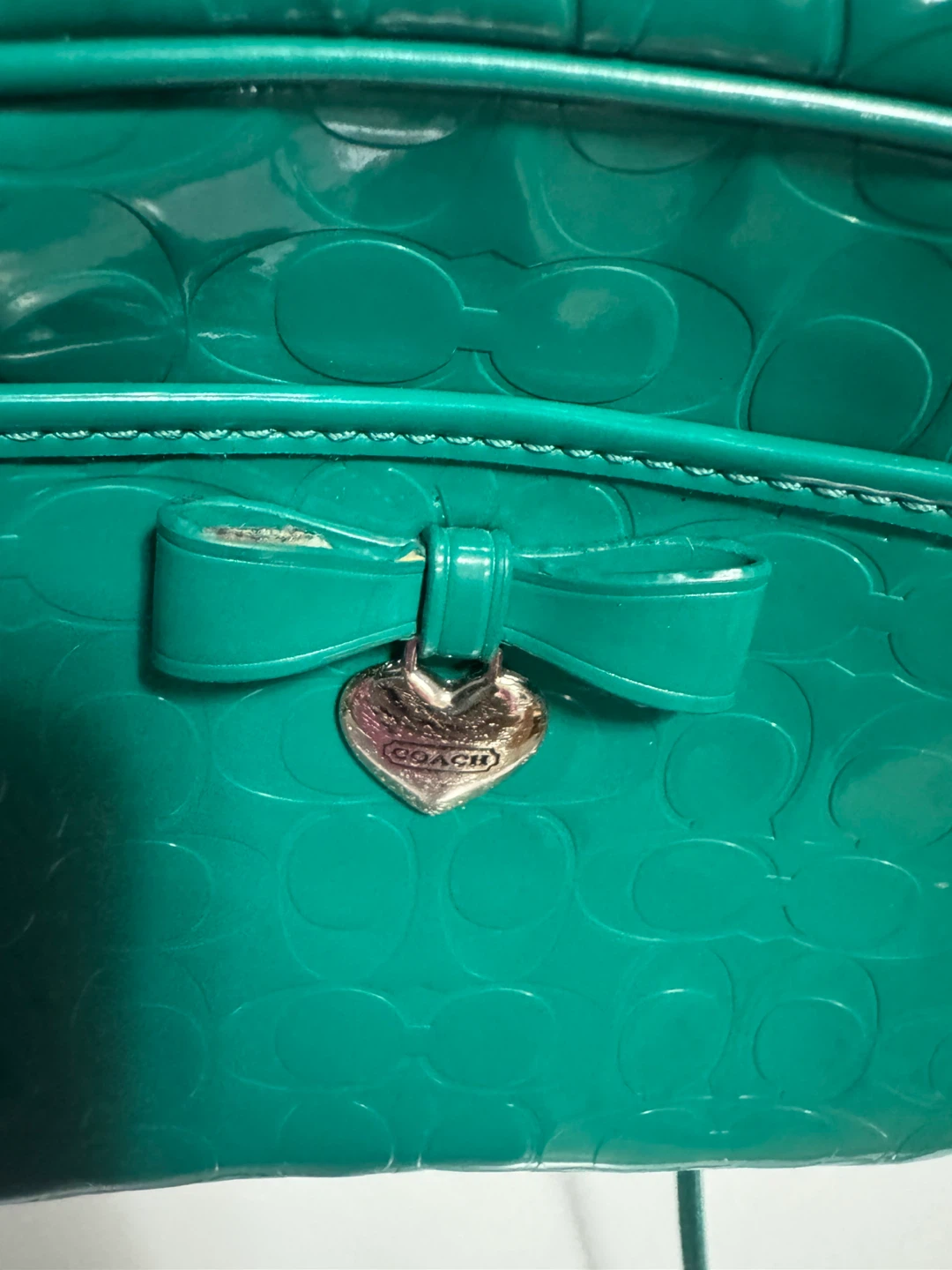 Coach Patent Leather Crossbody Bag - photo 2