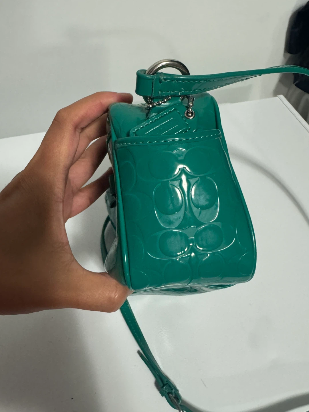 Coach Patent Leather Crossbody Bag - photo 4
