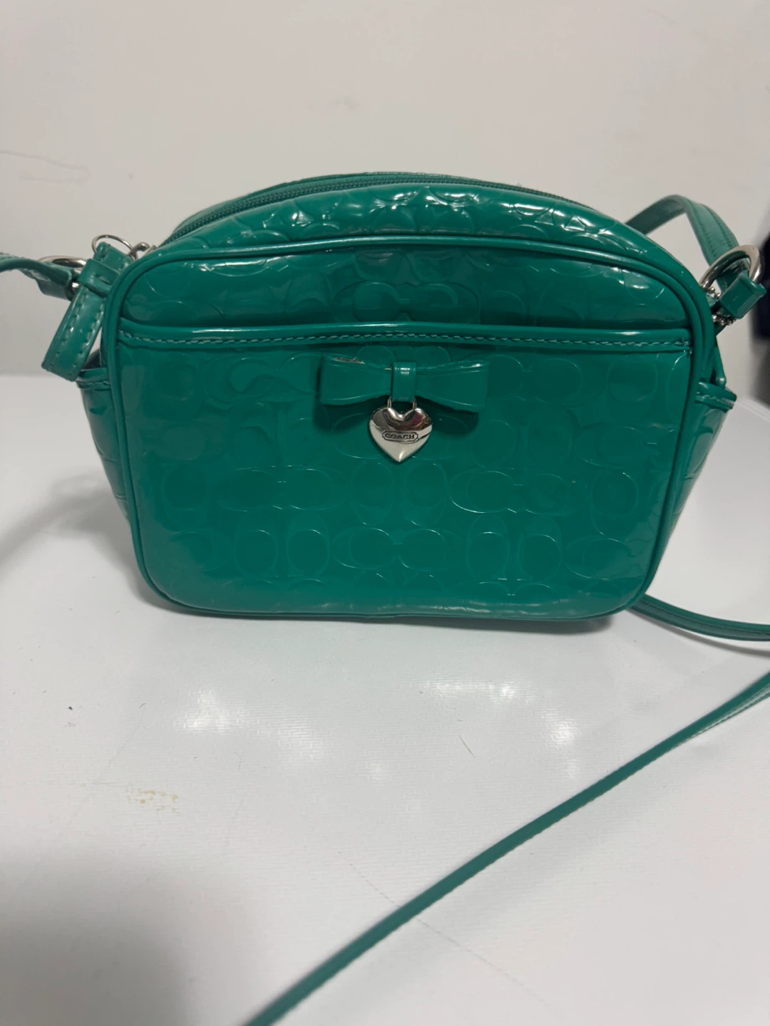 Coach Patent Leather Crossbody Bag