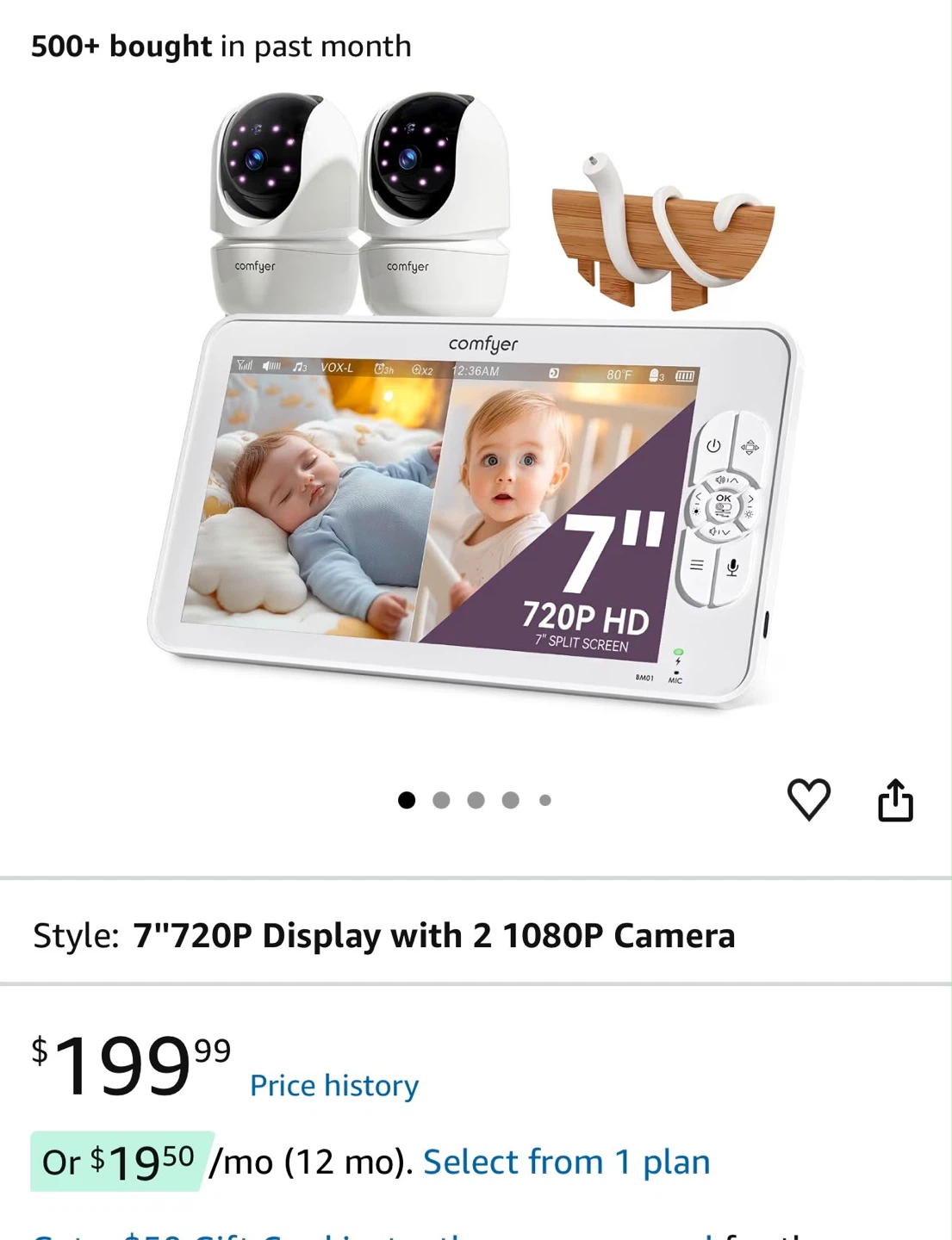 Comfier Baby Smart Baby Monitor BM01 - photo 3