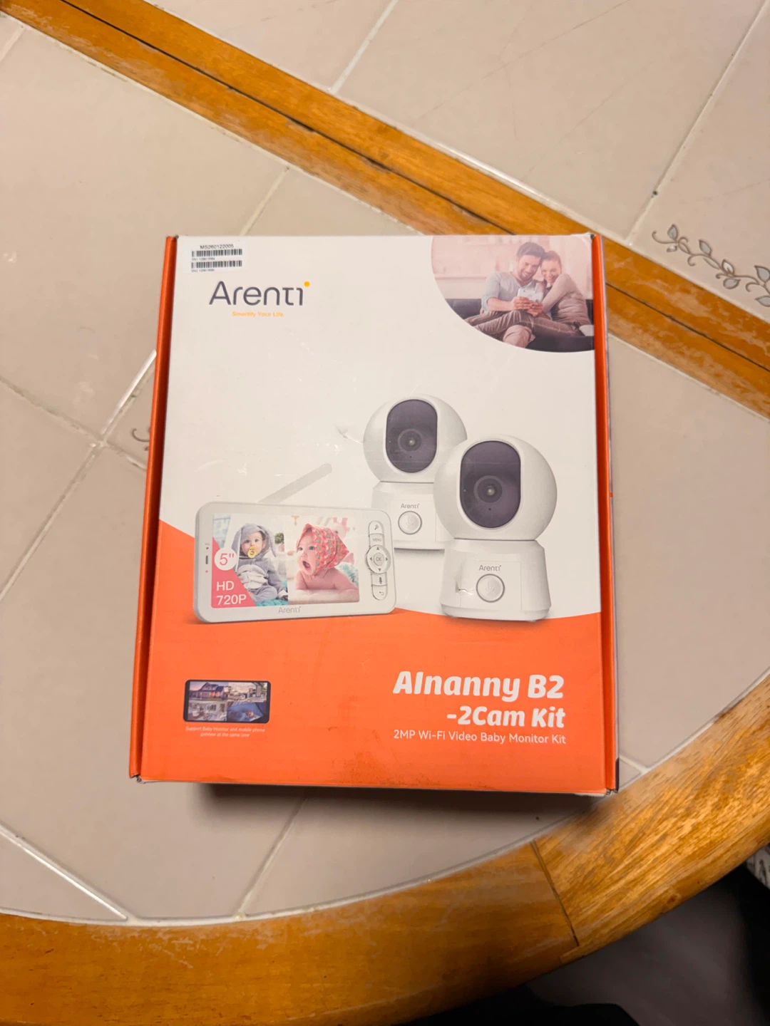 Arenti AInanny B2 -2Cam Kit 2MP Wi-Fi Video Baby Monitor