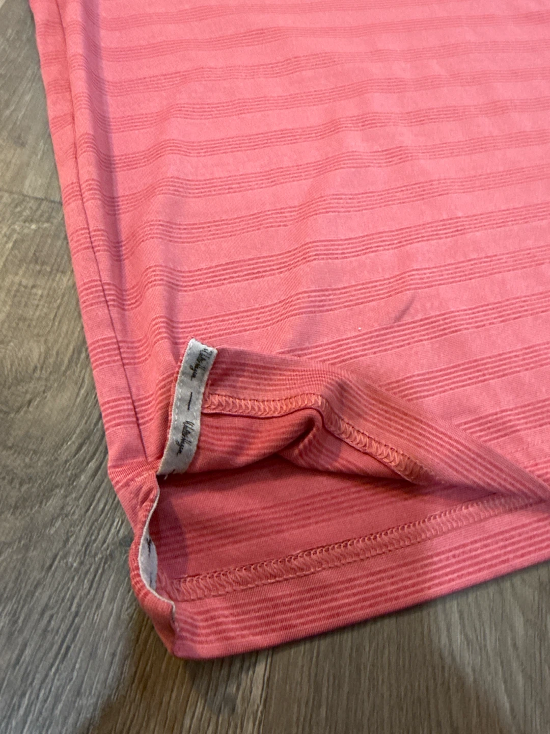 Walter Hagen Pink Striped Polo Shirt XL - photo 4