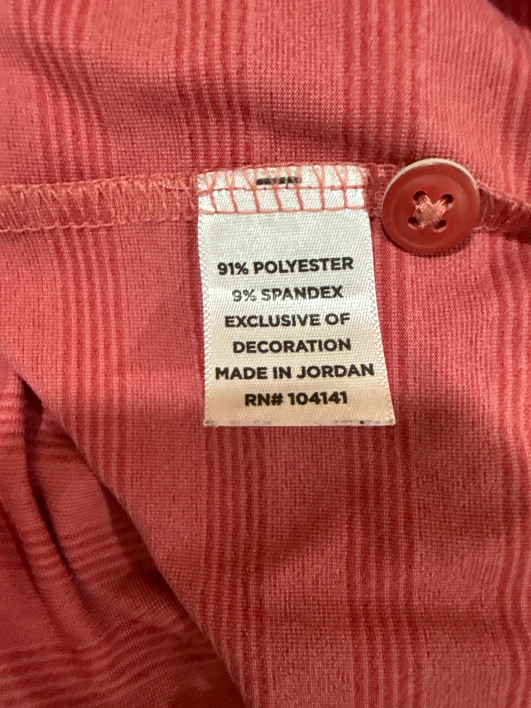 Walter Hagen Pink Striped Polo Shirt XL - photo 5