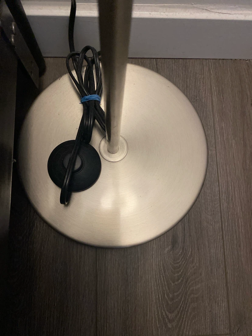 Modern Floor Lamp with Frosted Shade - photo 2