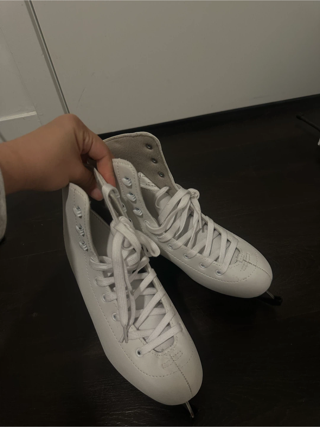White Figure Skates Size 39