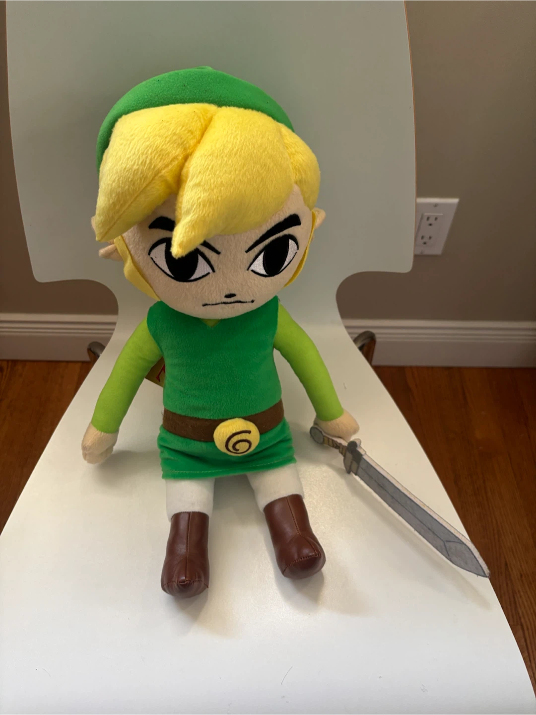 Nintendo Toon link plush backpack NWT