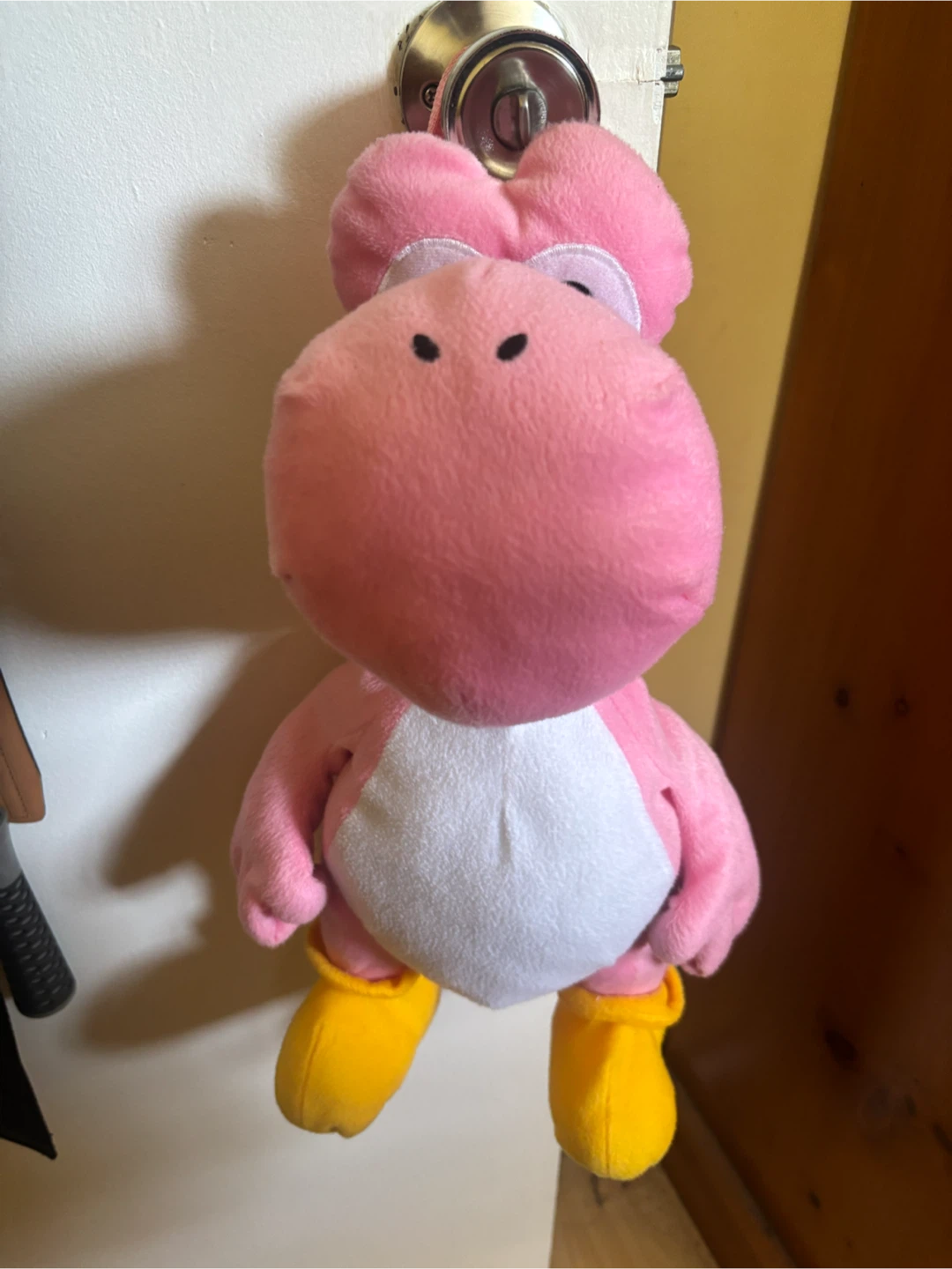 Nintendo pink yoshi plush backpack from 2011