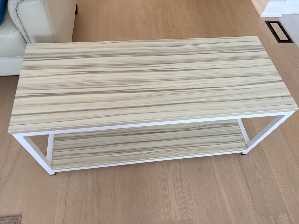 Coffee Table with Shelf - photo 2