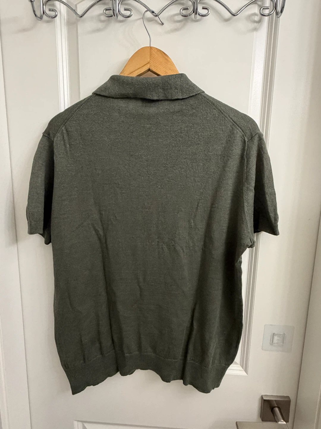 Club Monaco Men's Short Sleeve Knit Polo Shirt - photo 2