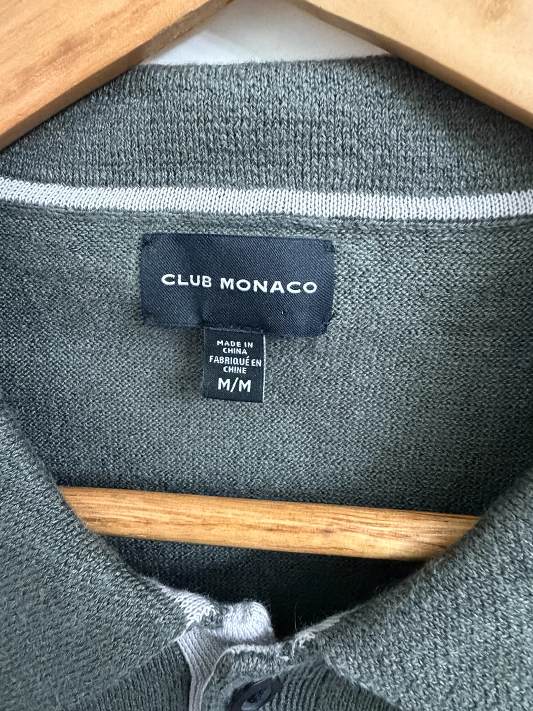 Club Monaco Men's Short Sleeve Knit Polo Shirt - photo 3