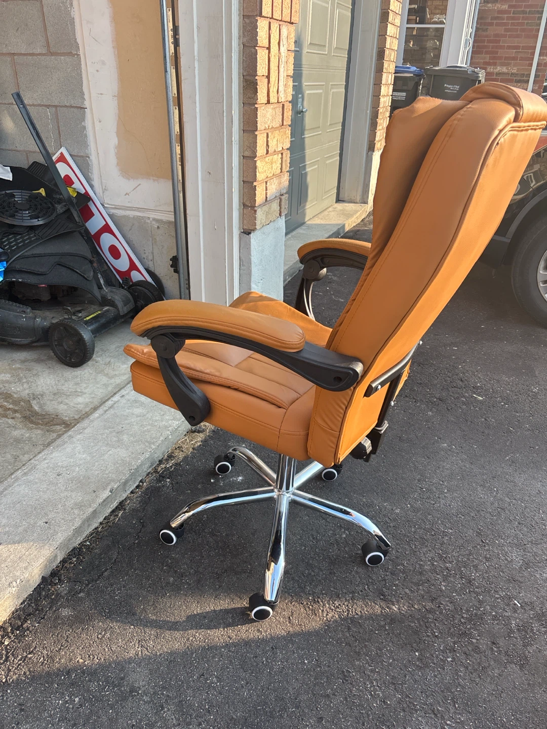 Tan Office Chair - photo 2
