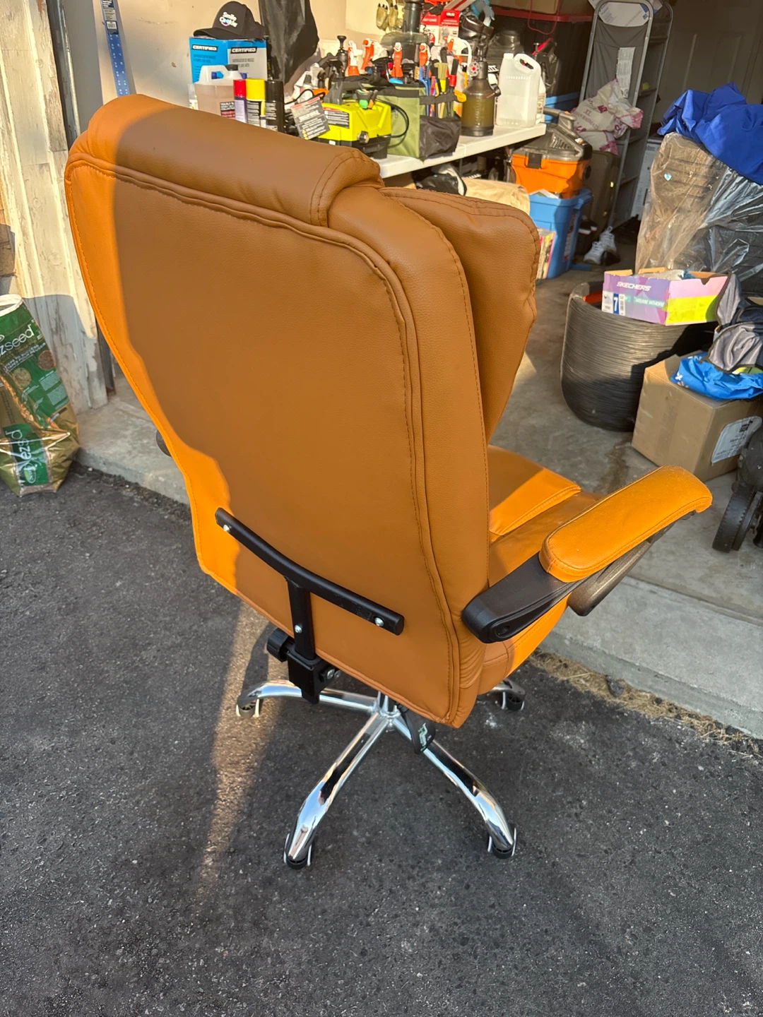 Tan Office Chair - photo 4