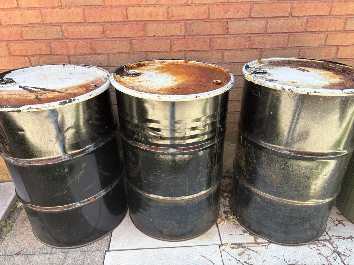 Used 55 Gallon Steel Drum - photo 2