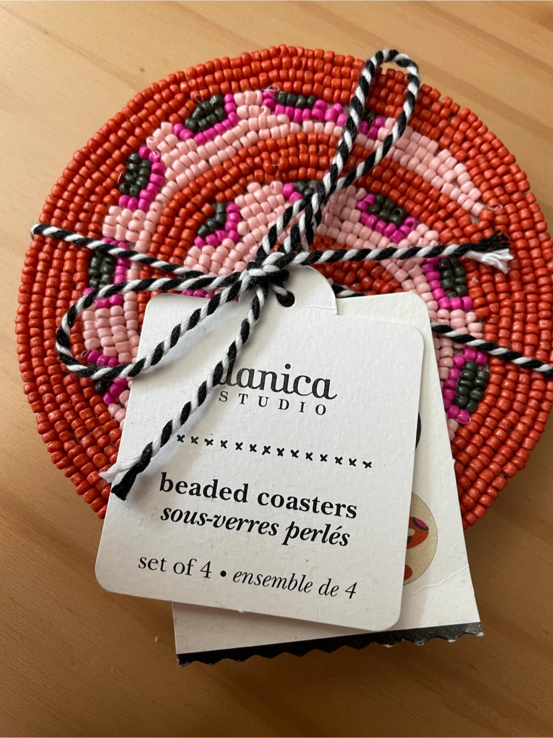Beaded Snake Coasters - photo 2