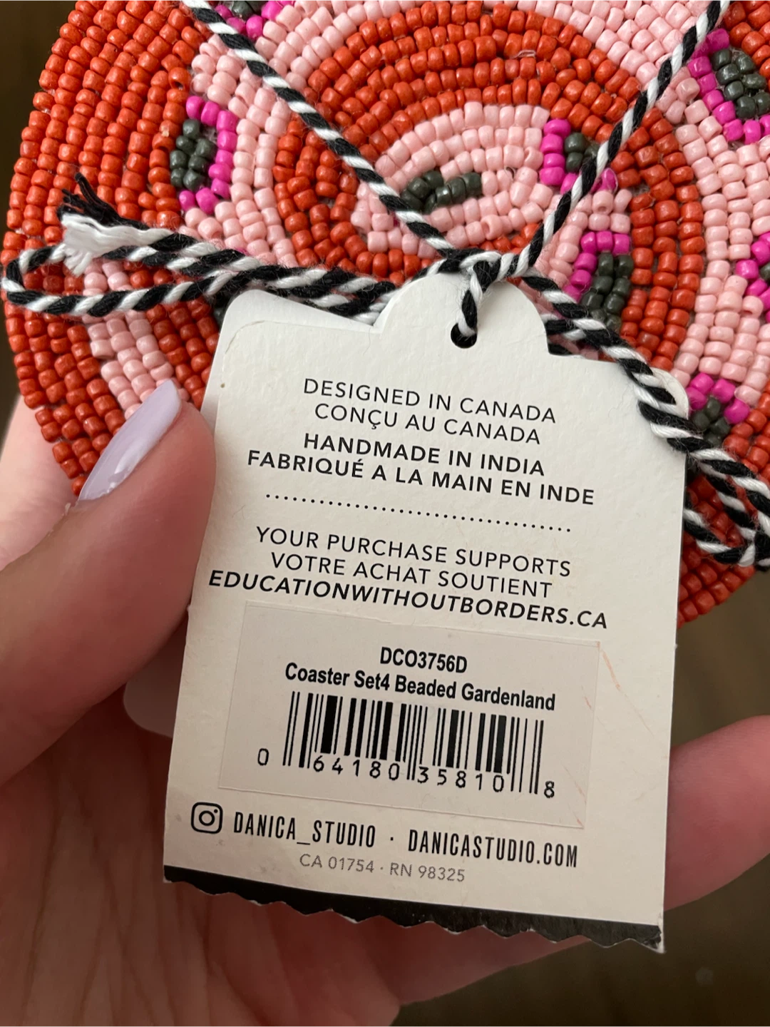 Beaded Snake Coasters - photo 4