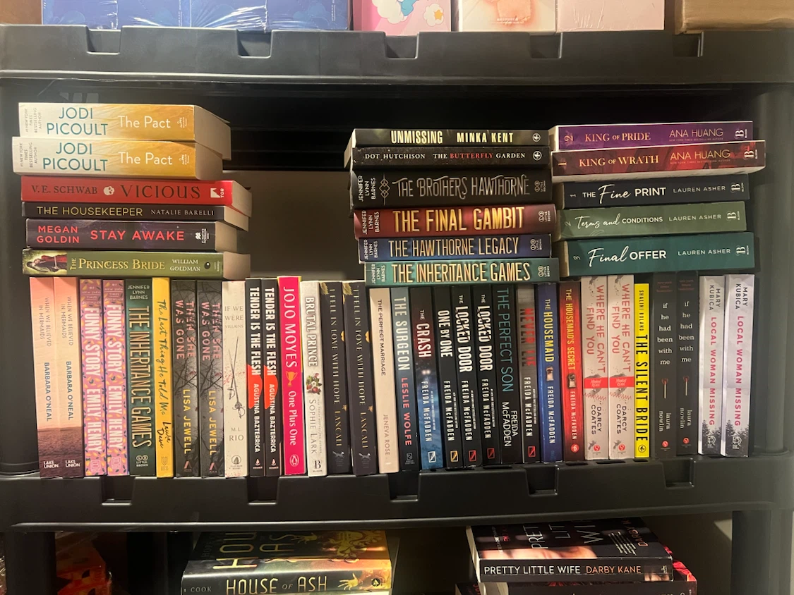 $5 Each New Paperback and Hardcover Books