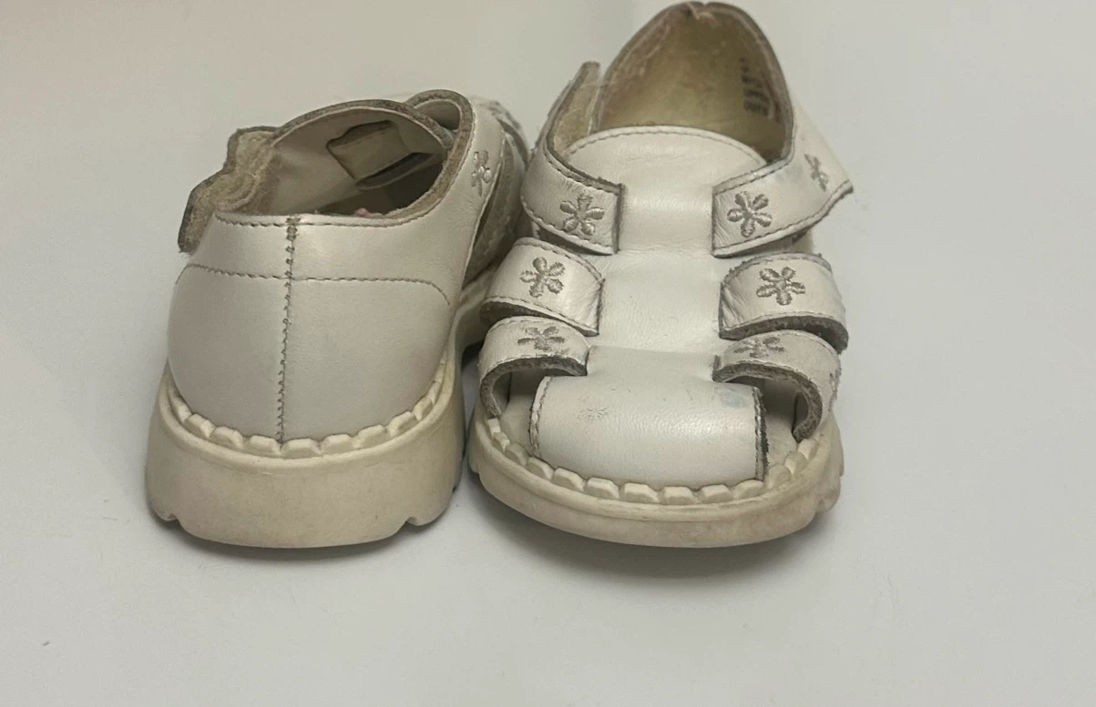 Gymboree White Toddler Sandals Size 3 - photo 5