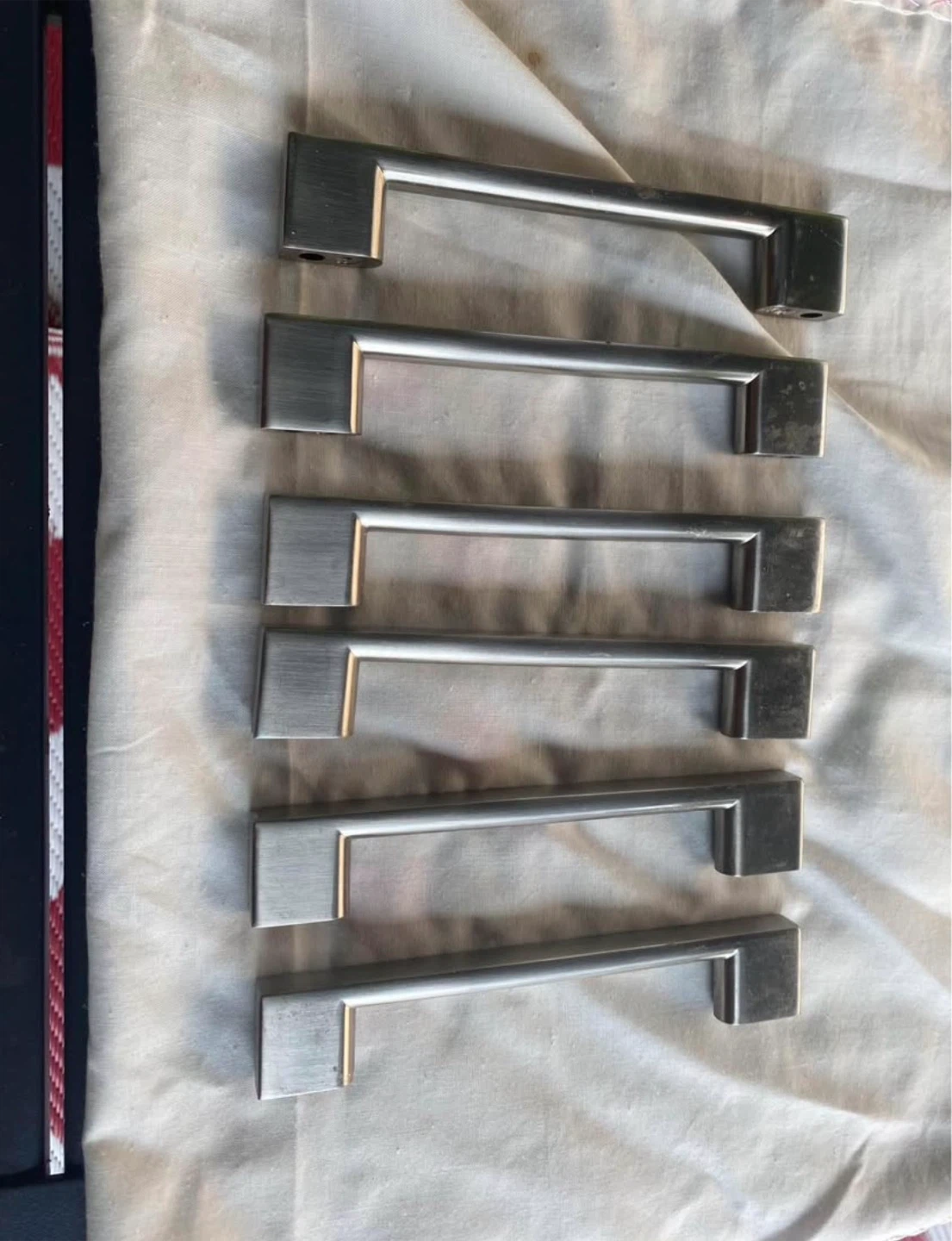 Cabinet Door Handles - Brushed Nickel Finish