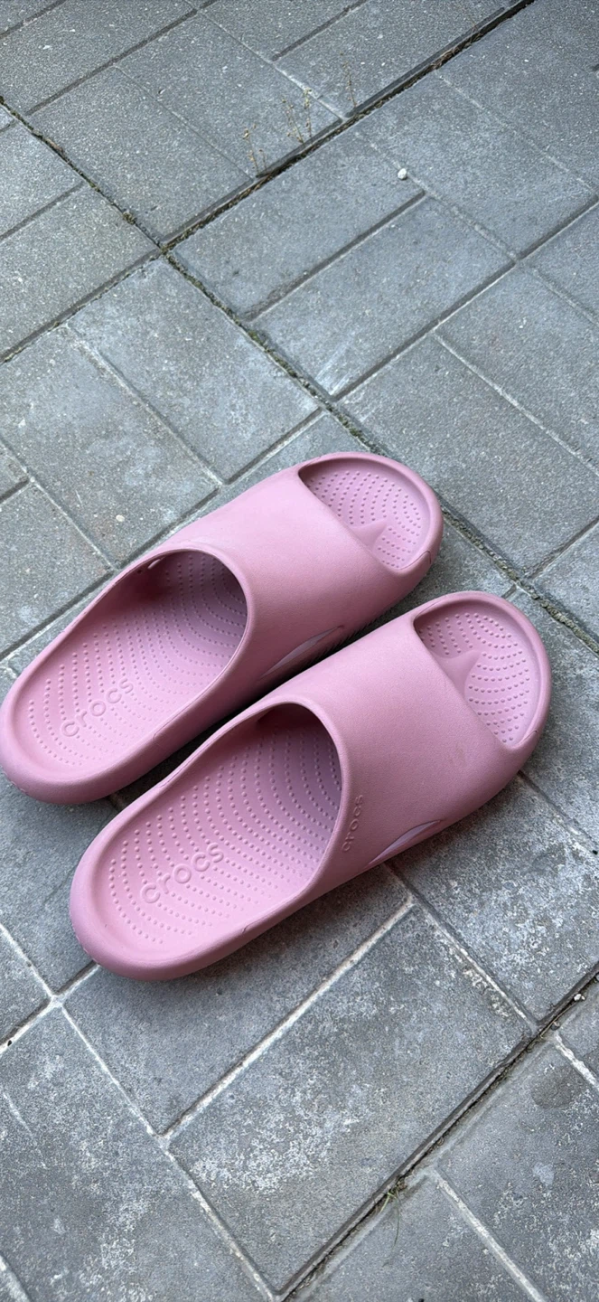 Crocs Slides Pink Size M 13