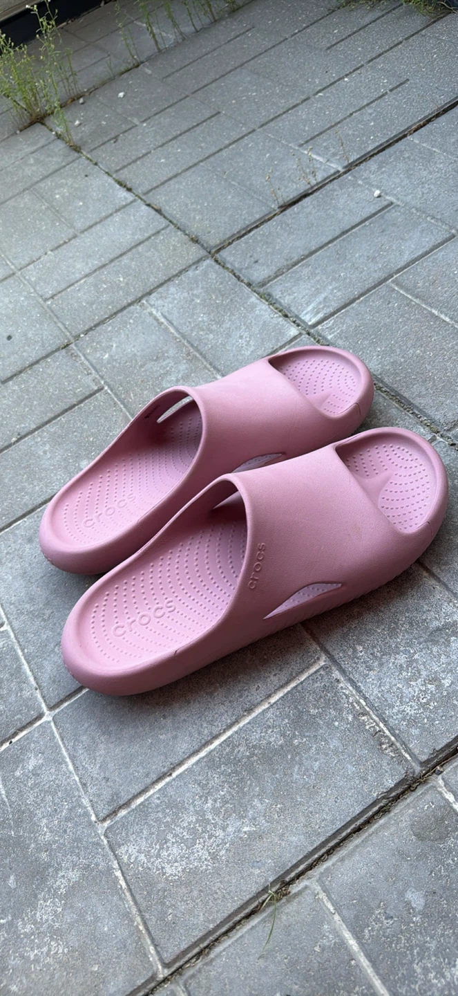 Crocs Slides Pink Size M 13 - photo 4