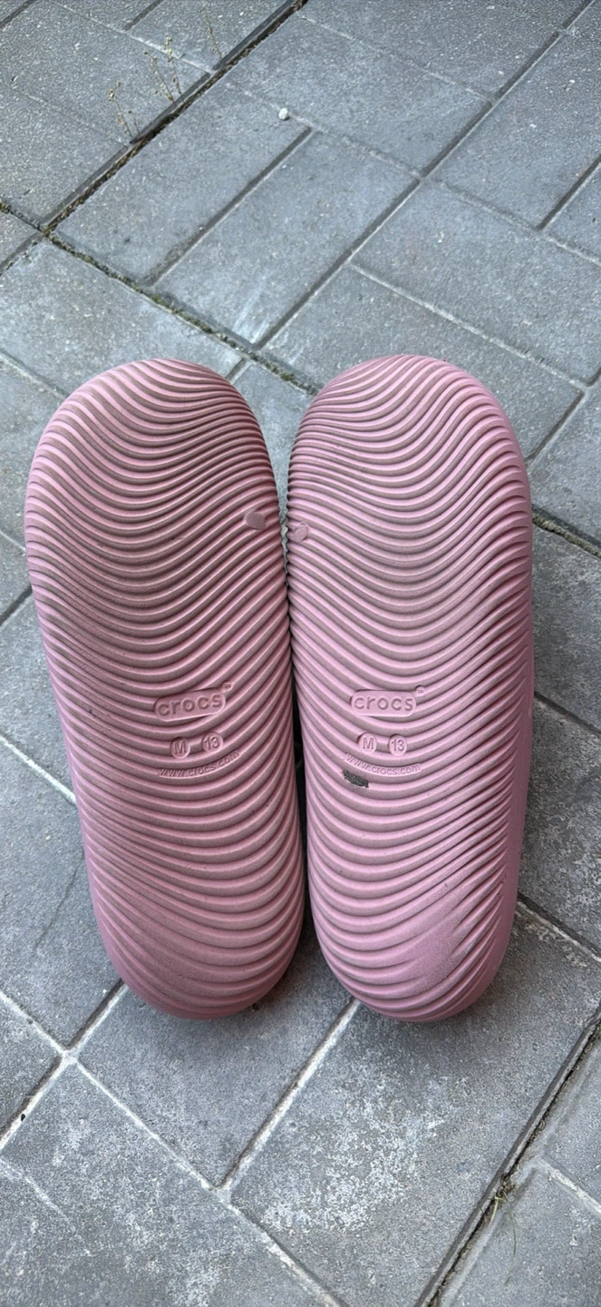 Crocs Slides Pink Size M 13 - photo 5