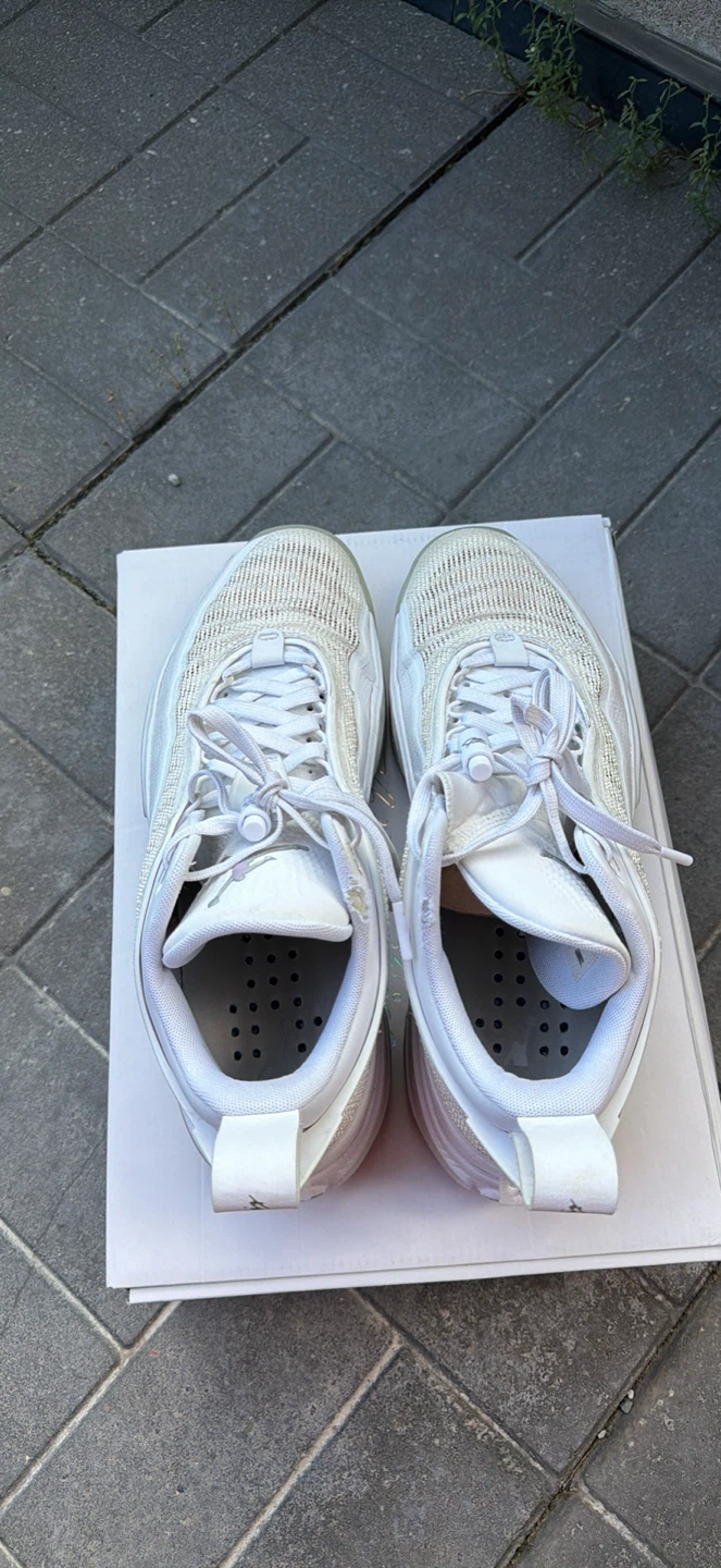 Jordan XXXVI White Basketball Shoes - photo 3