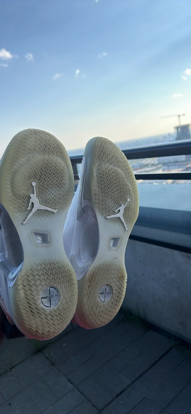 Jordan XXXVI White Basketball Shoes - photo 5