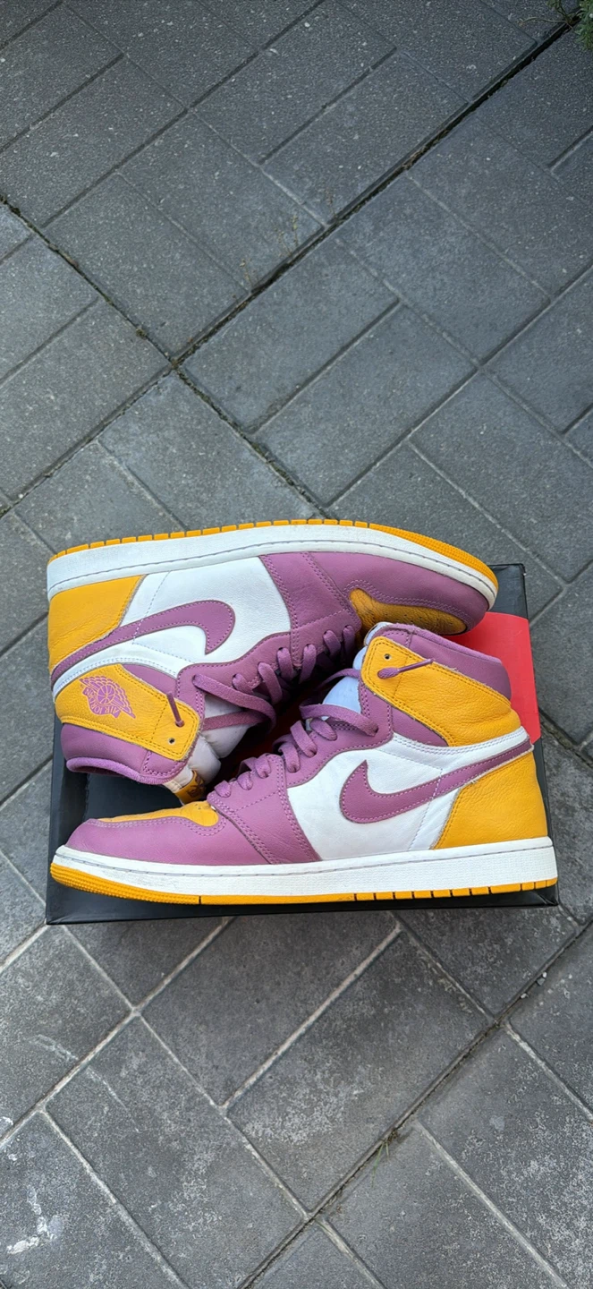 Nike Air Jordan 1 High OG SE brotherhood Shoes - photo 2
