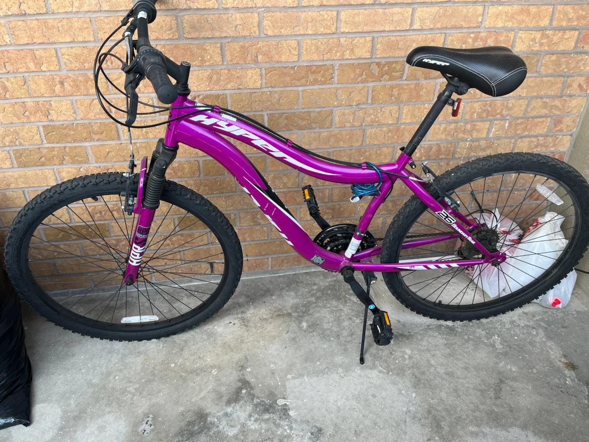 Purple Hyper Bicycle