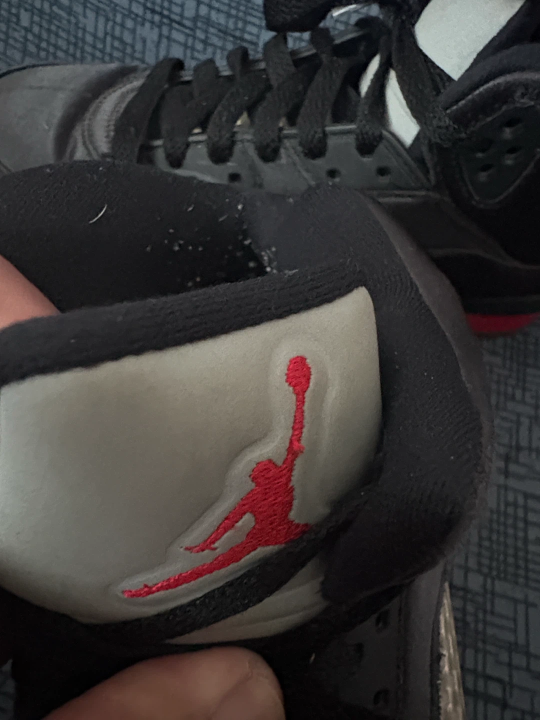 Air Jordan 5 "Bred" Retro Sneakers - photo 4