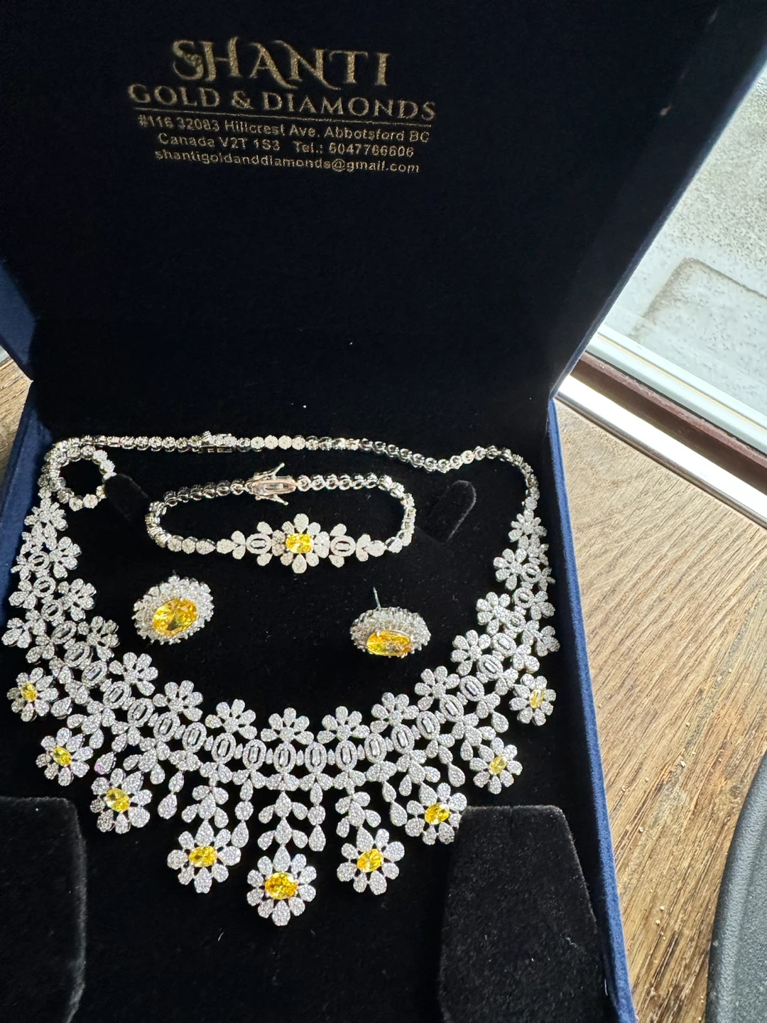 4pcs Shanti silver Jewellery Set - photo 4