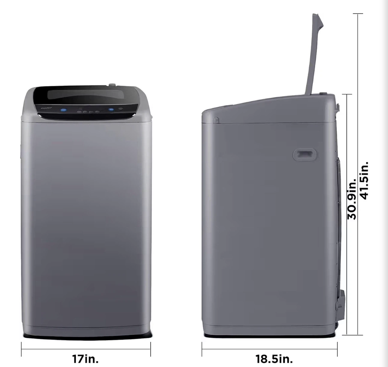 Comfee washing machine 0.9 cubic - photo 2