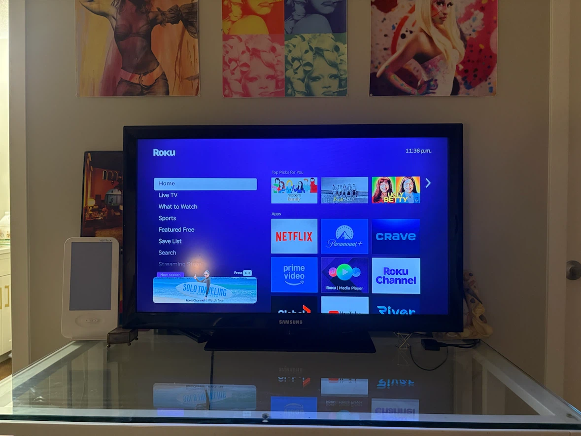 Samsung 40” TV – Great Condition + Remote Included - photo 3