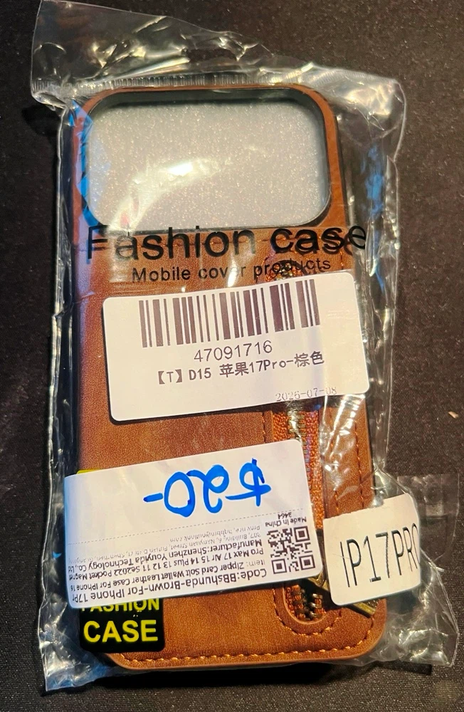 iPhone 17Pro Leather Wallet Cover (NEW) - photo 5