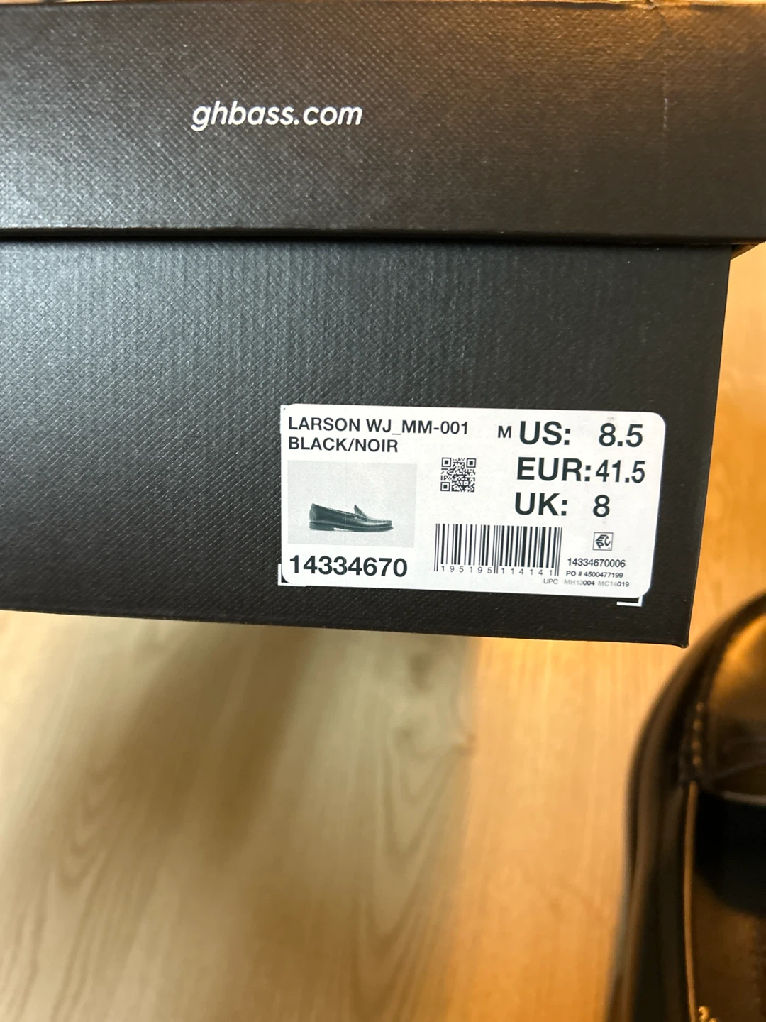 G.H. Bass Larson Weejuns Black Penny Loafers - photo 4