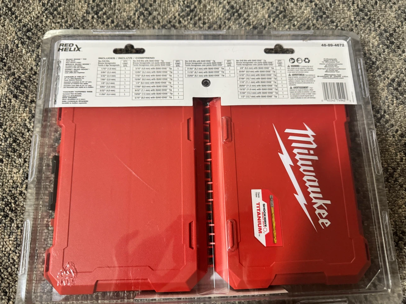 Milwaukee 29-Piece Titanium Drill Bit Set - photo 2