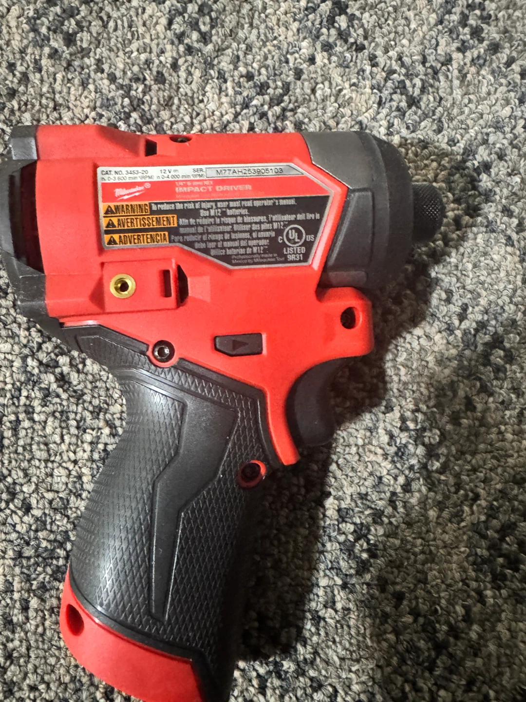 Milwaukee M12 FUEL Impact Driver - photo 2