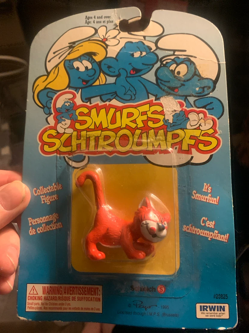 TWO (2) RARE Smurfs Schleich Peyo – , Carded – New/NOS - photo 3