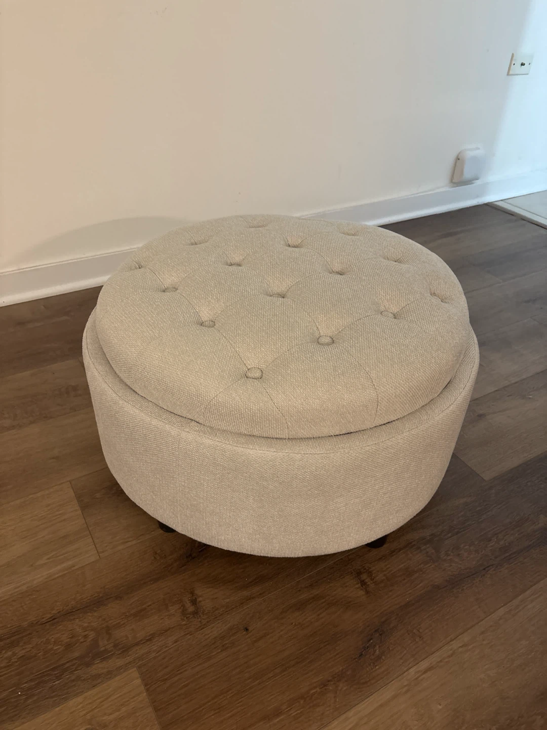 Tan Ottoman with storage (Need gone asap!) - photo 5