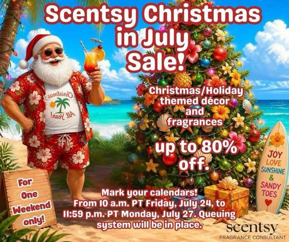 Scentsy Christmas in July! - photo 2