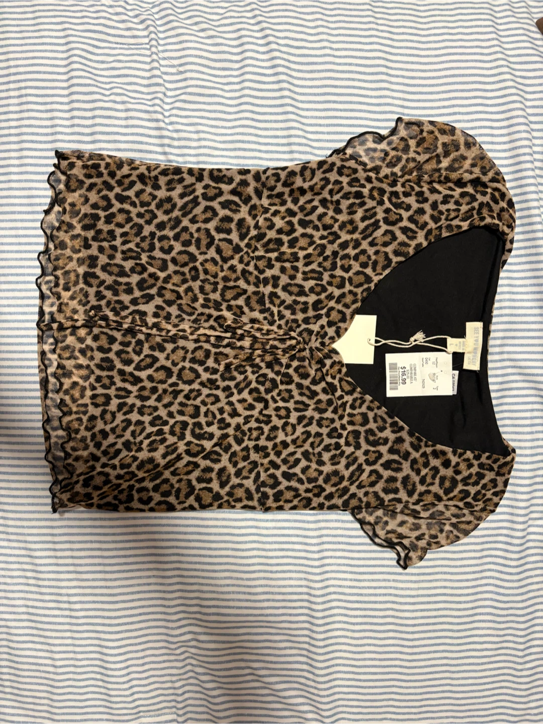 Leopard Print Top