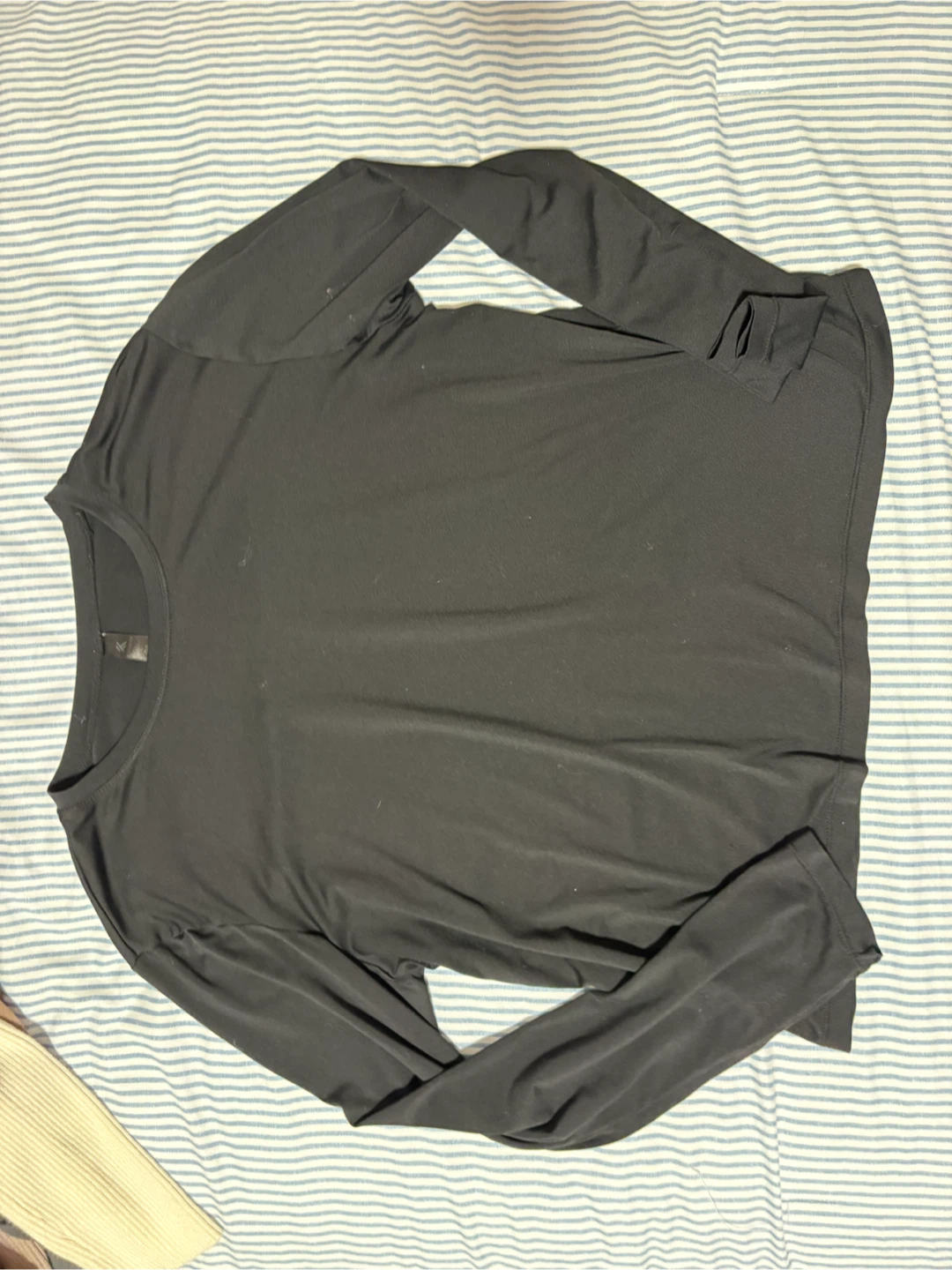 Black Long Sleeve Top