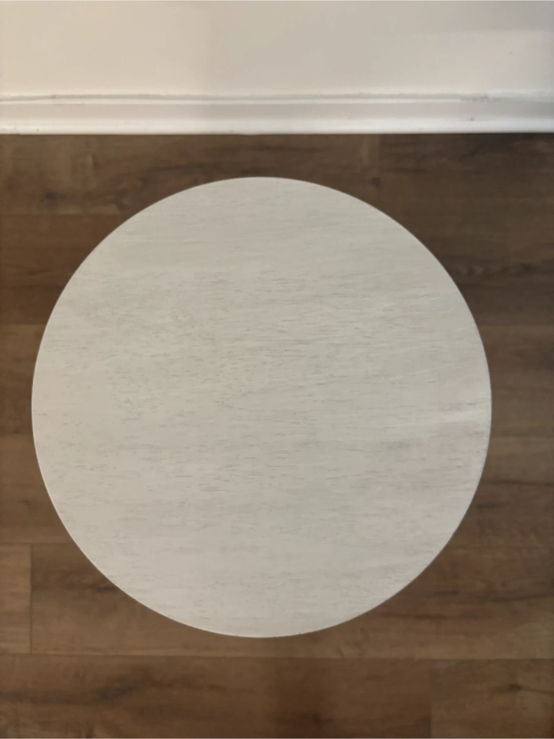 Farmhouse Pedestal Small End Table - photo 2