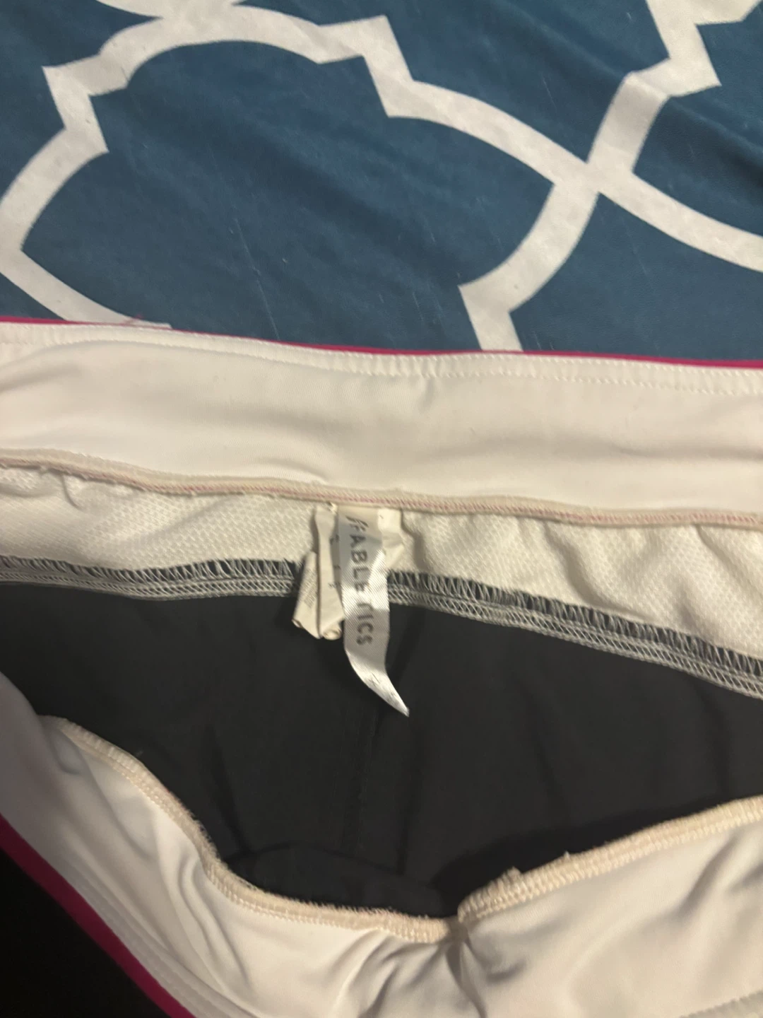 Fabletics Running Shorts Black Pink Trim - photo 2