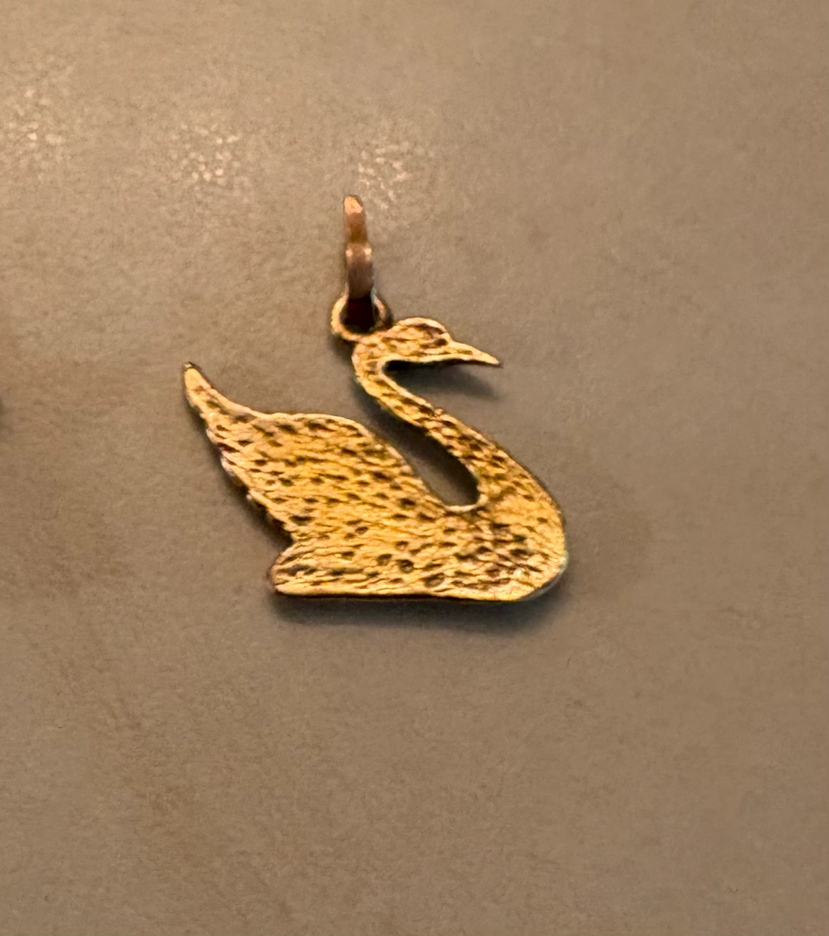 Cloisonné Swan Charm/Pendant - photo 2