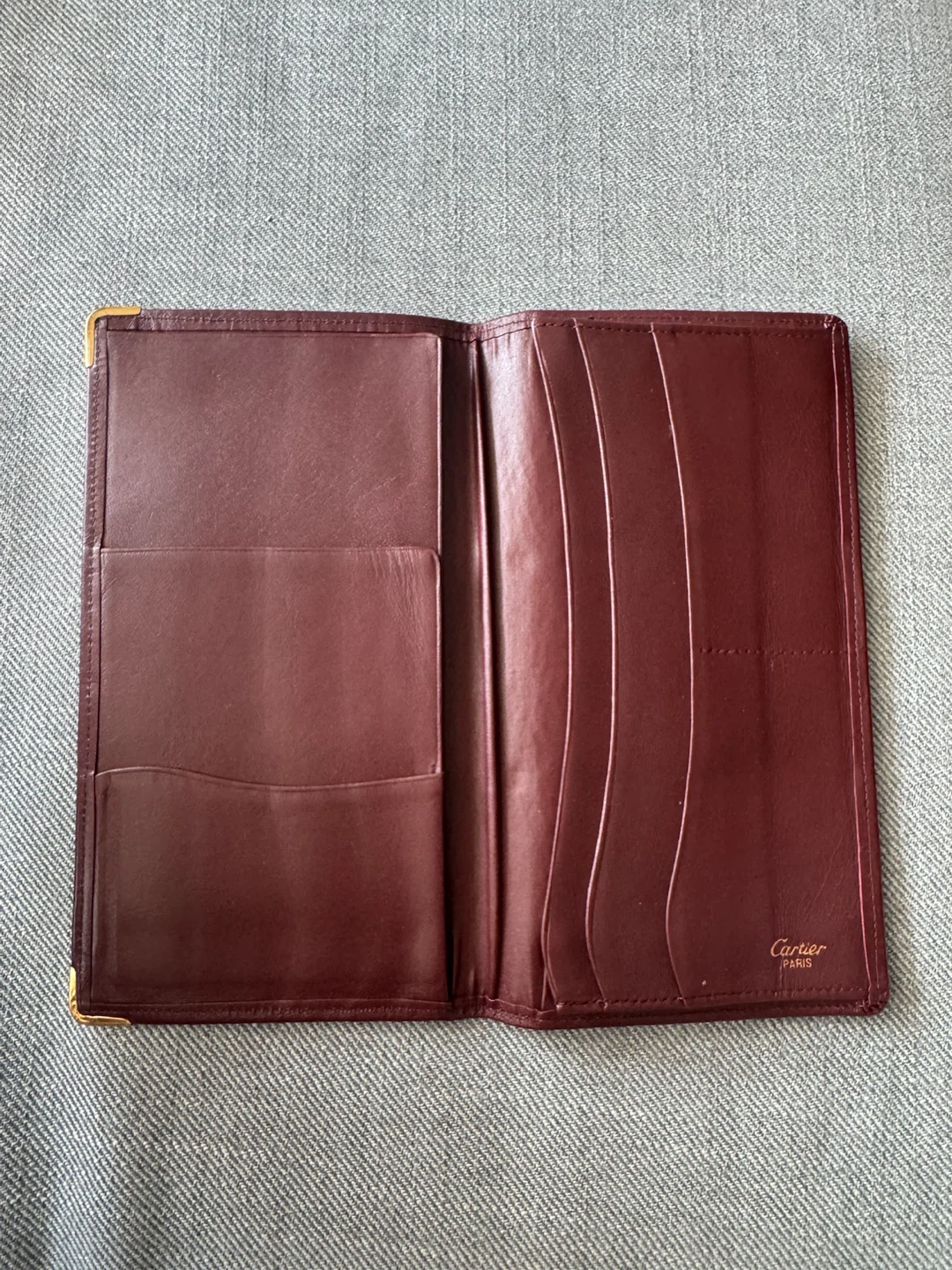 Authentic Cartier Leather long wallet - photo 3