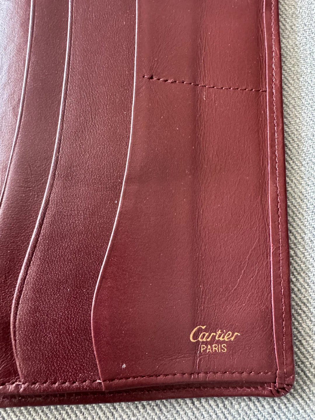 Authentic Cartier Leather long wallet - photo 4