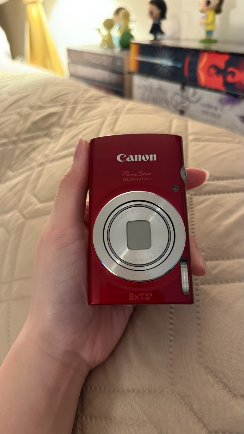 Canon PowerShot ELPH180 Digital Camera - Red - photo 2