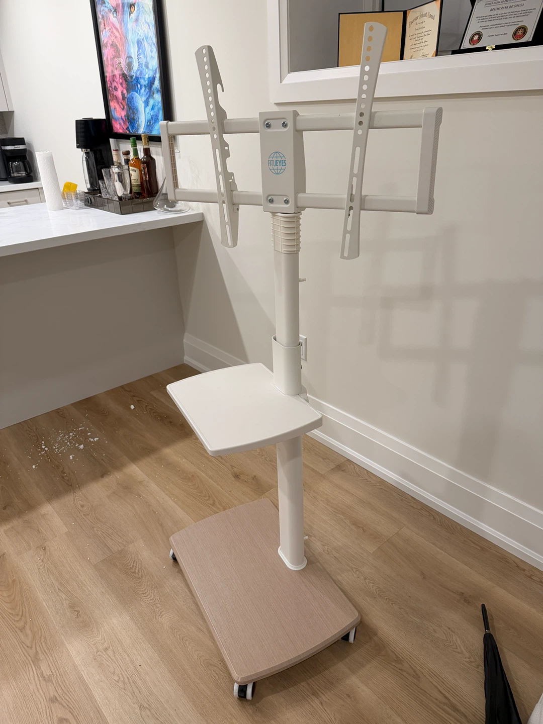 FITEYES Rolling TV Stand - photo 2